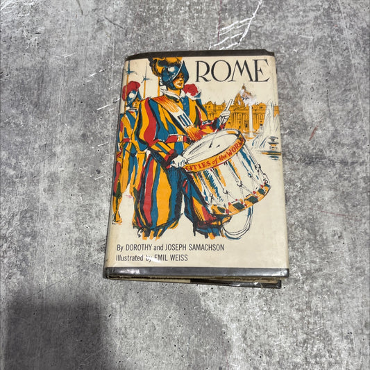 cities of the world rome book, by dorothy and joseph samachson, 1964 Hardcover image 1