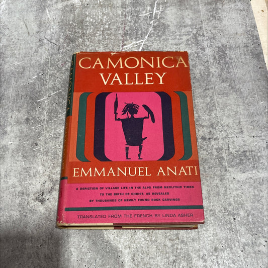civilization of the camonica valley book, by emmanuel anati, 1961 Hardcover image 1