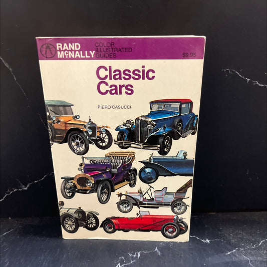 classic cars book, by piero casucci, 1981 Paperback image 1