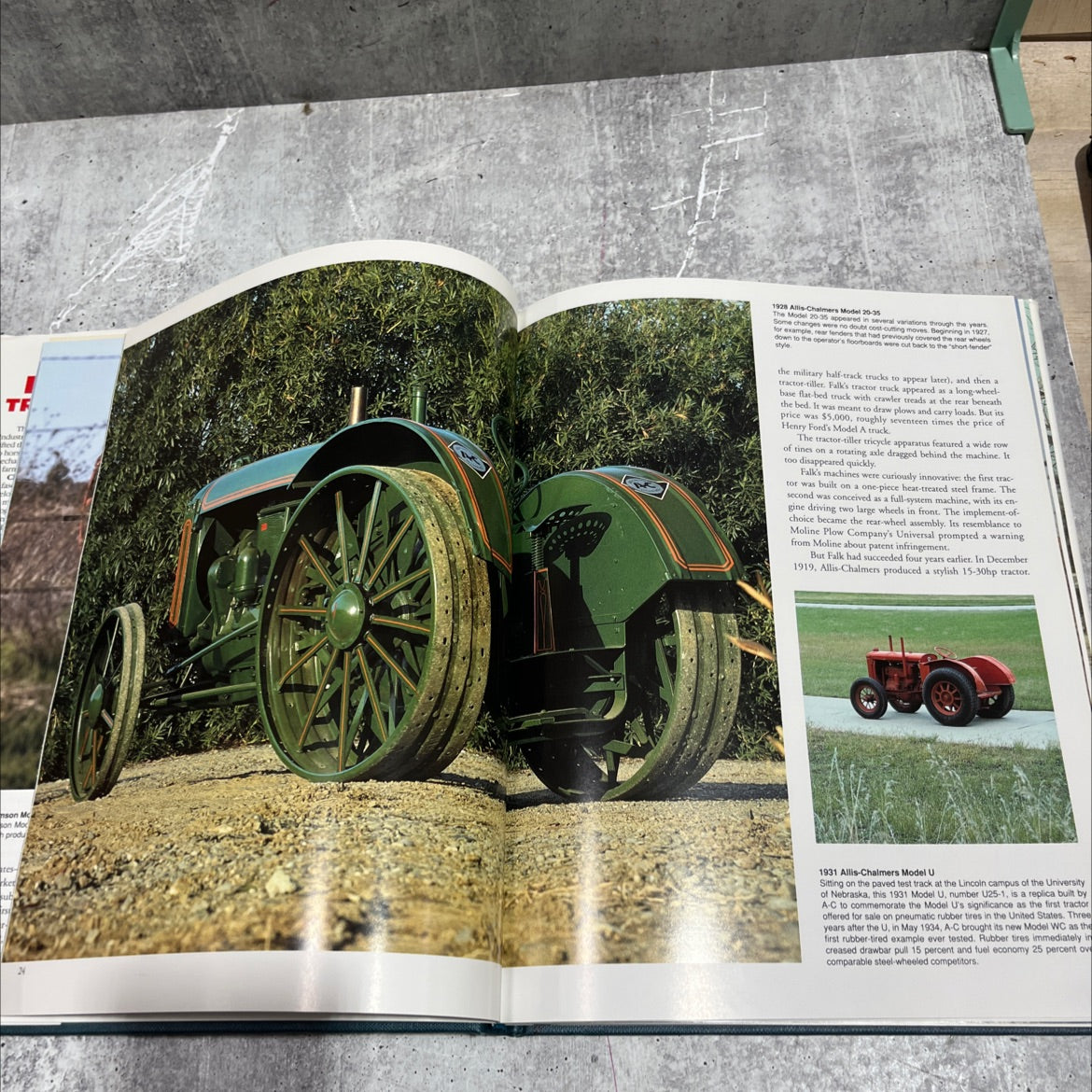 classic farm tractors book, by randy leffingwell, 1993 Hardcover image 4