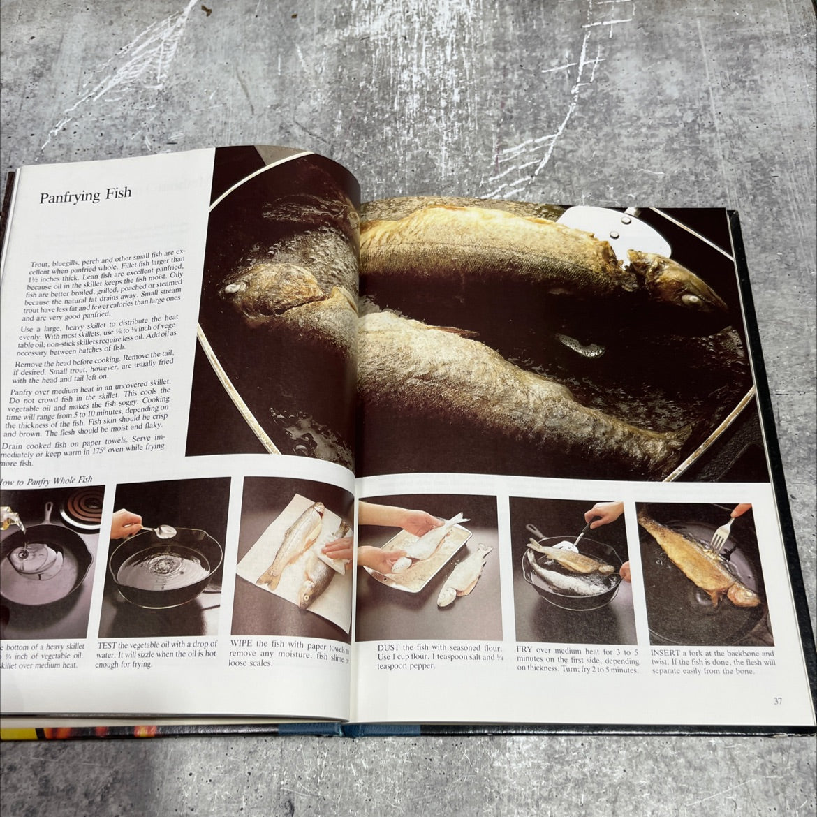 cleaning & cooking fish book, by Sylvia Bashline, 1982 Hardcover image 4
