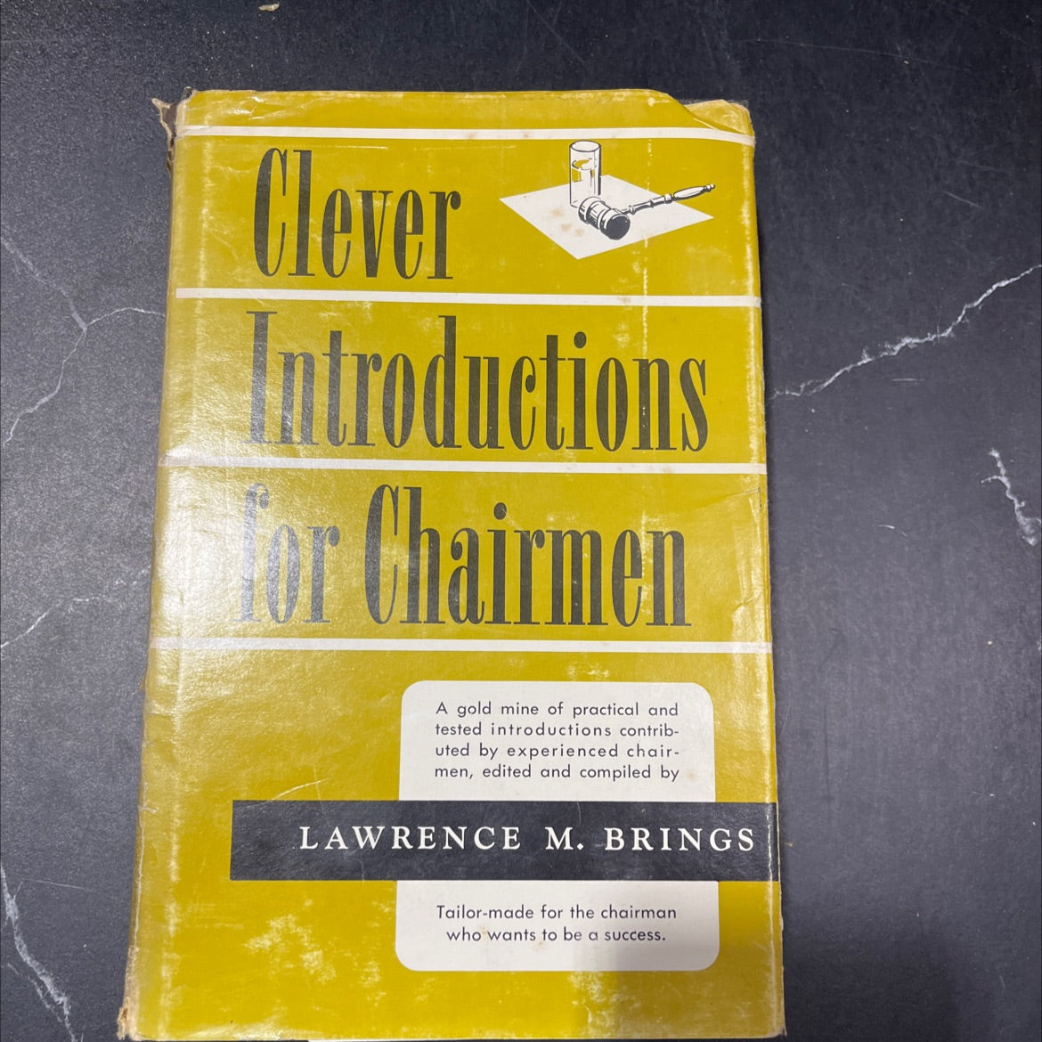 clever introductions for chairmen a compilation of practical speeches and stories book, by lawrence m. brings, 1968 image 1