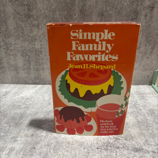 cliq simple family favorites book, by Jean H. Shepard, 1970 Hardcover image 1