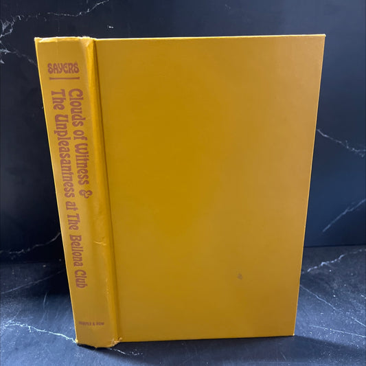 clouds of witness book, by dorothy l. sayers, 1956 Hardcover image 1