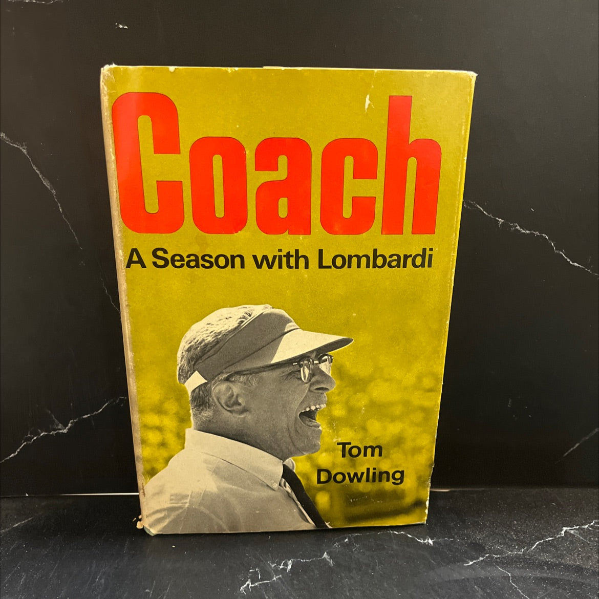 coach a season with lombardi book, by tom dowling, 1970 Hardcover image 1