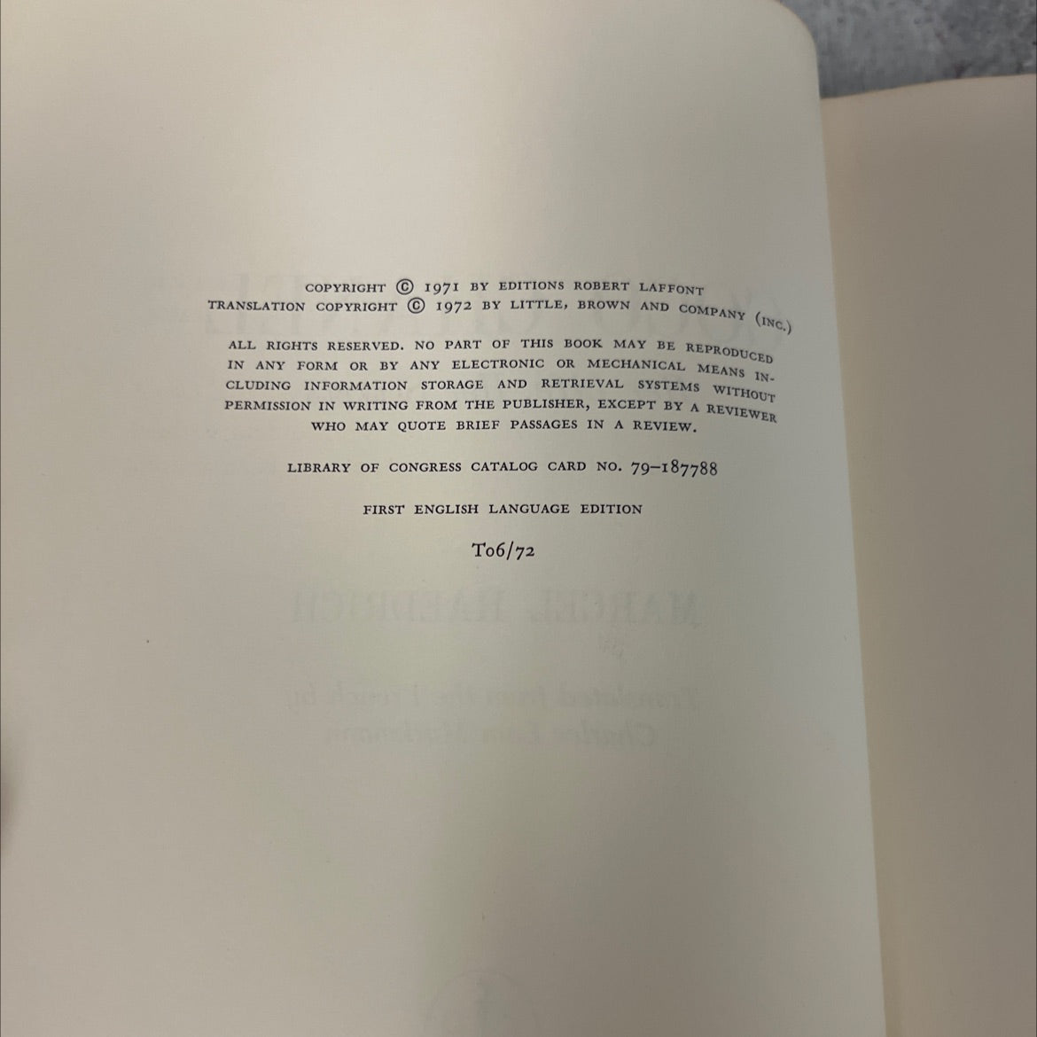 coco chanel her life, her secrets book, by marcel haedrich, 1972 Hardcover image 3
