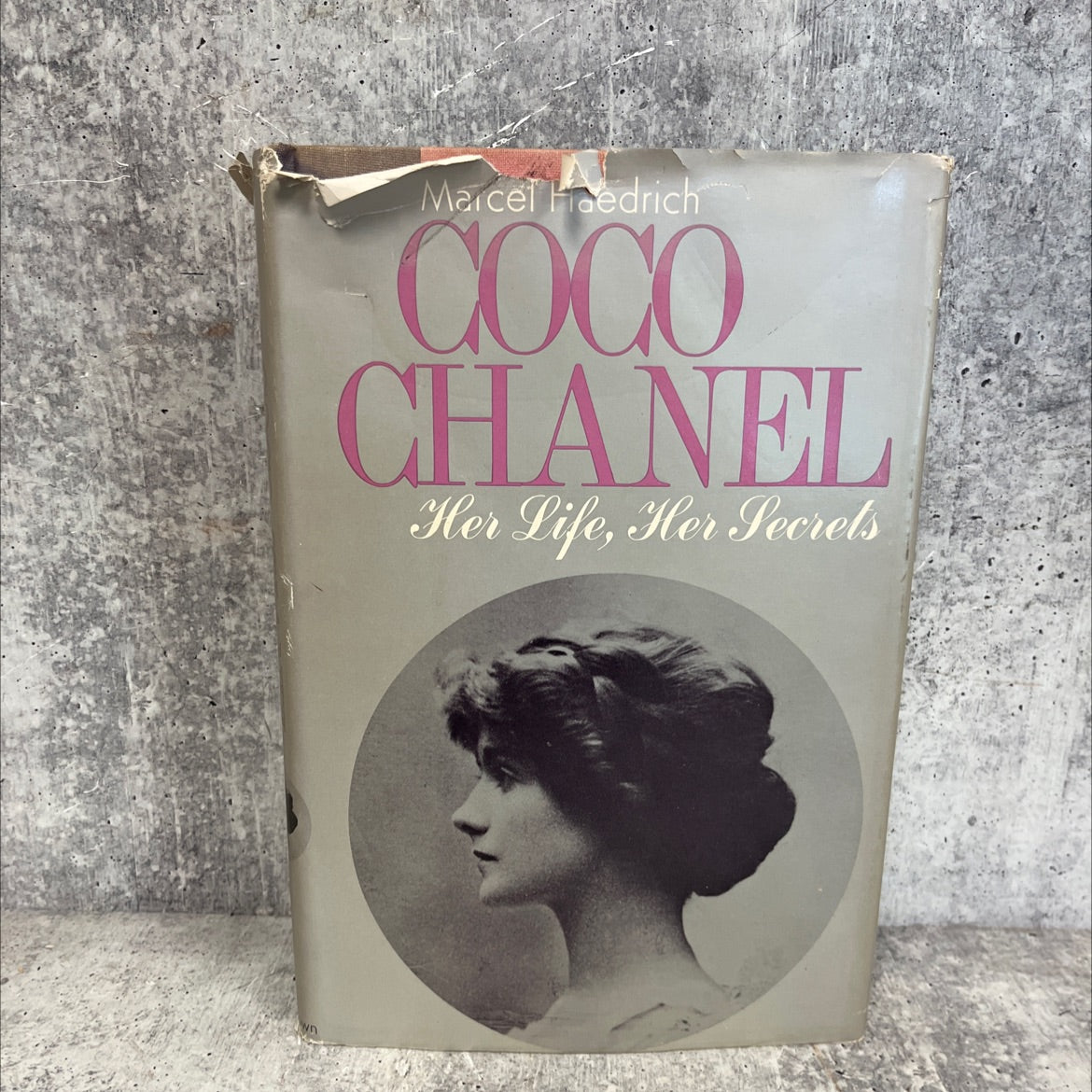 coco chanel her life, her secrets book, by marcel haedrich, 1972 Hardcover image 1