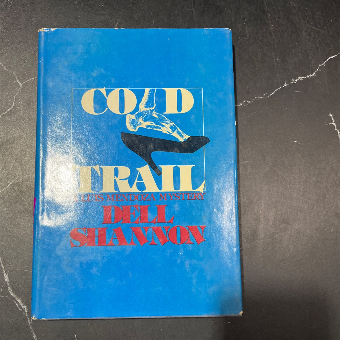 cold trail book, by dell shannon, 1978 Hardcover image 1