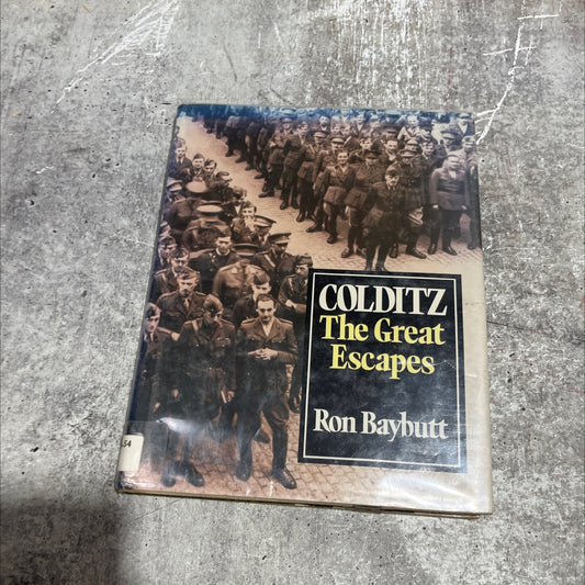 colditz the great escapes book, by ron baybutt, 1982 Hardcover image 1