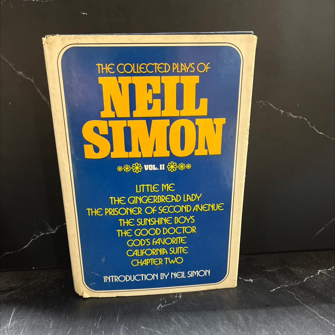 collected plays of neil simon volume ii book, by neil simon, 1979 Hardcover image 1