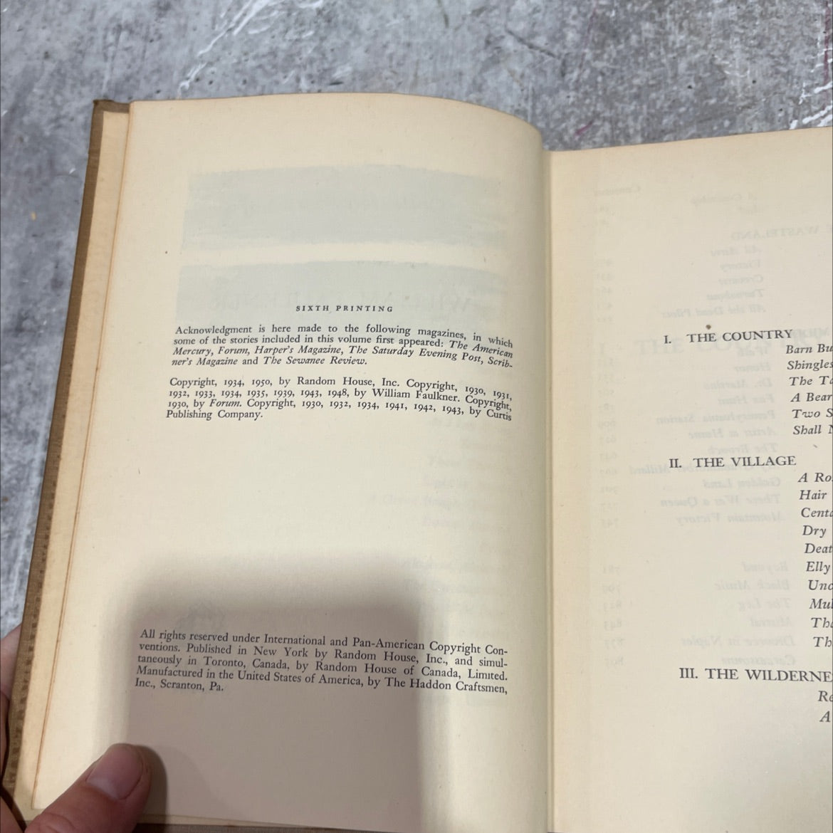 collected stories of william faulkner book, by william faulkner, 1950 Hardcover image 3