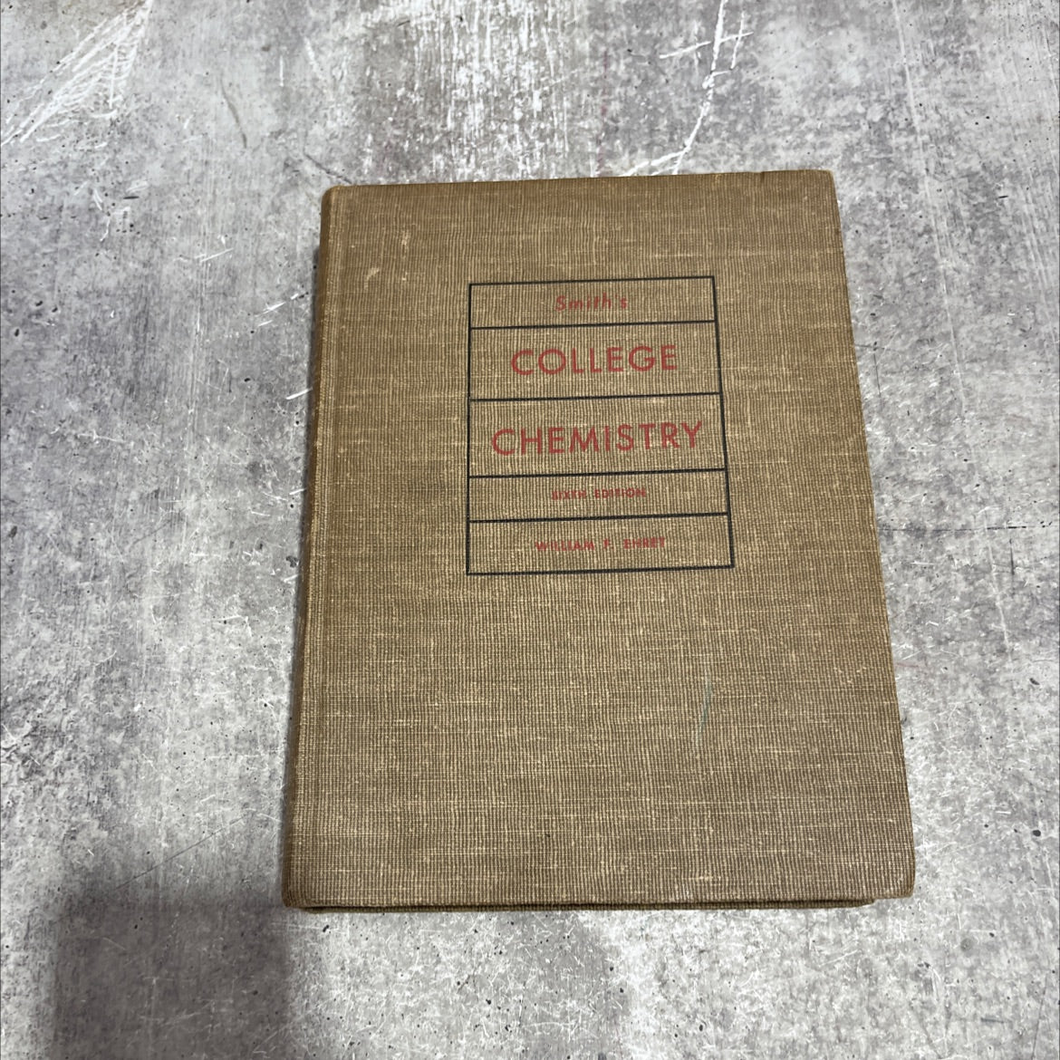 college chemistry book, by william f. ehret, 2008 Hardcover image 1