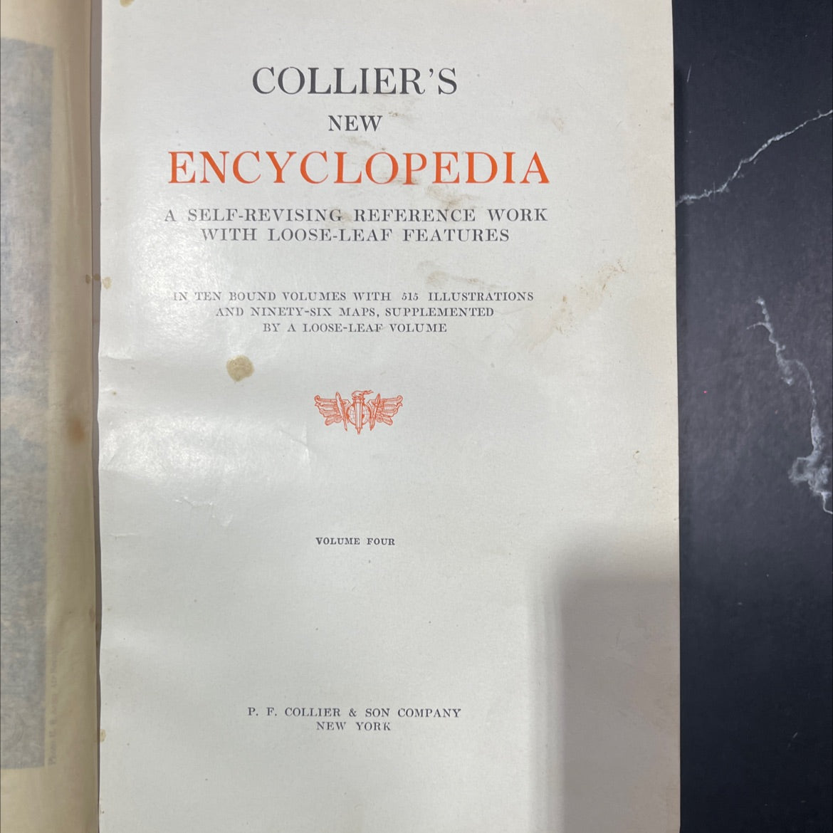 collier's new encyclopedia a self-revising reference work with loose-leaf features in ten bound volumes book, by P. F. image 2