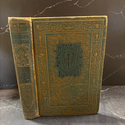 collier's new encyclopedia a self-revising reference work with loose-leaf features in ten bound volumes book, by p. f. image 1