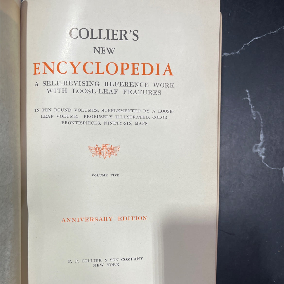 collier's new encyclopedia a self-revising reference work with loose-leaf features in ten bound volumes book, by p. f. image 2