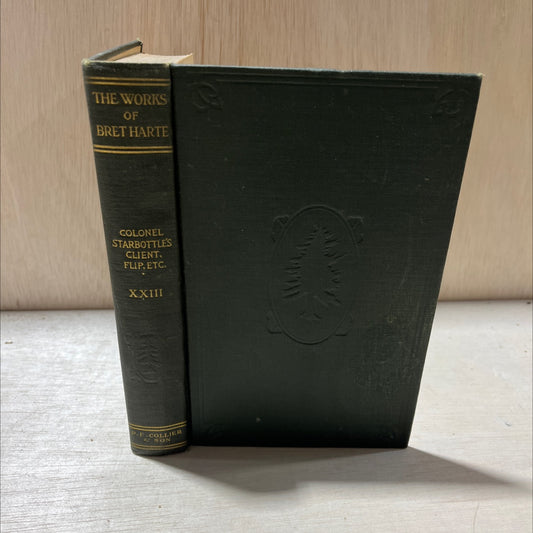 colonel starbottle's client book, by bret harte, 1892 Hardcover, Antique image 1