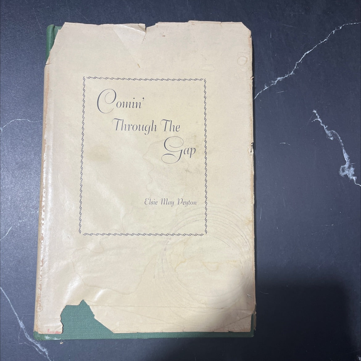 comin' through the gap book, by elsie may peyton, 1953 Hardcover image 1