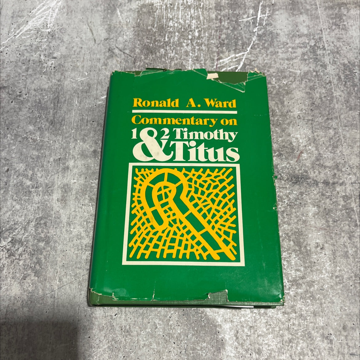 commentary on 1 and 2 timothy and titus book, by ronald a. ward, 1974 Hardcover image 1