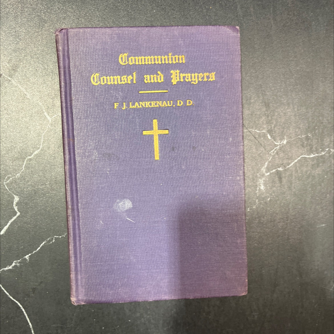 communion counsel and prayers book, by F. J. Lankenau, 1935 Hardcover image 1