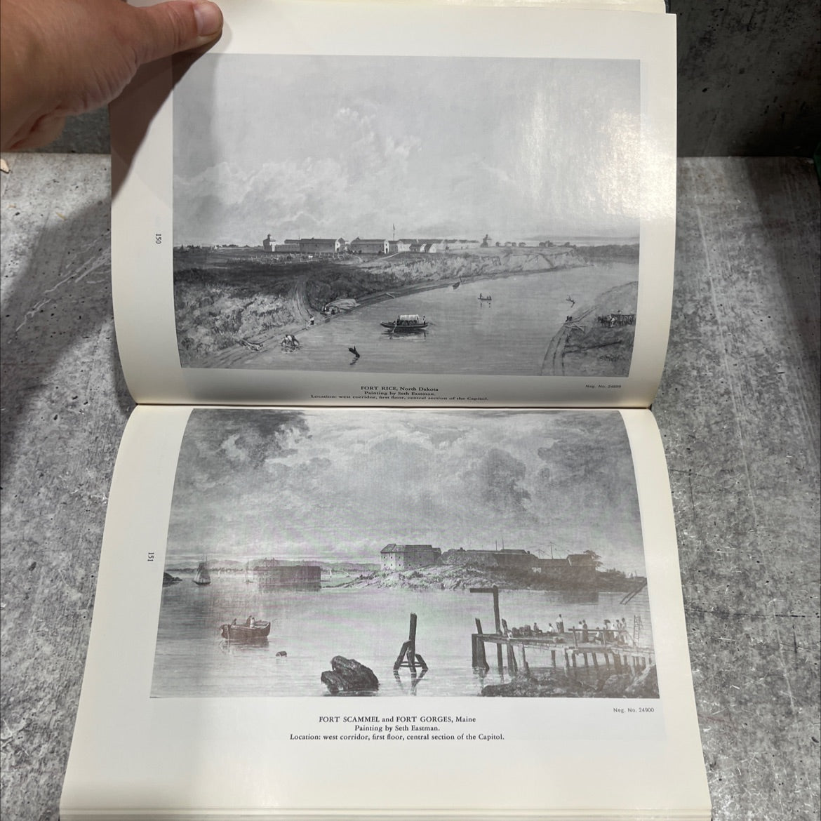 compilation of works of art and other objects in the united states capitol book, by architect of the capitol, 1965 image 4