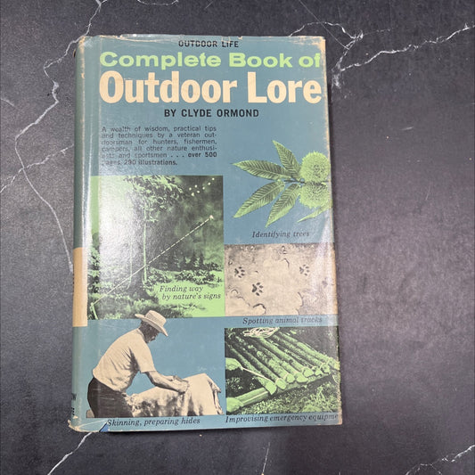 complete book of 100bju outdoor lore book, by Clyde Ormond, 1966 Hardcover image 1