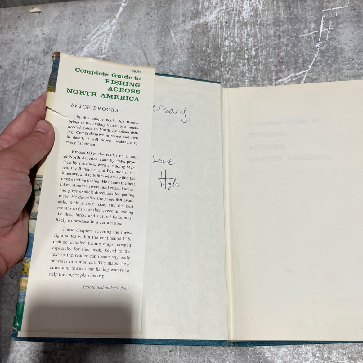 complete guide to fishing across north america book, by joe brooks, 1966 Hardcover image 4