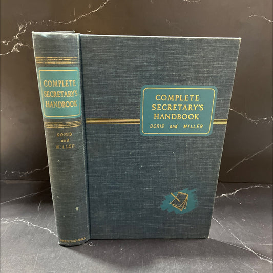 complete secretary's handbook book, by lillian doris, 1951 Hardcover image 1
