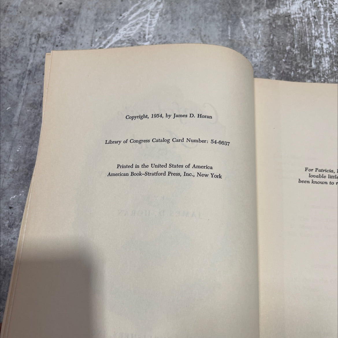 confederate agent a discovery in history book, by james d. horan, 1954 Hardcover image 3
