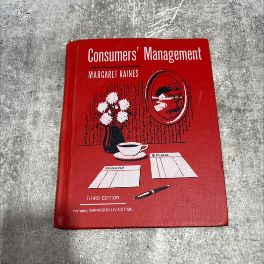 consumers' management book, by margaret raines, 1973 Hardcover image 1