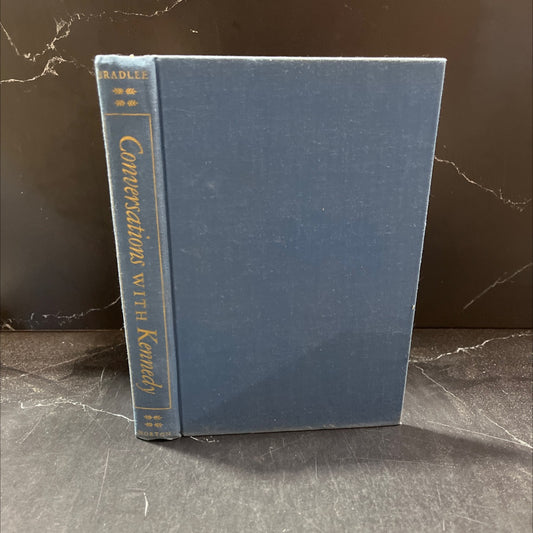 conversations with kennedy book, by Benjamin C. Bradlee, 1975 Hardcover image 1