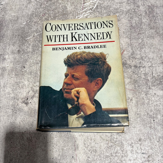 conversations with kennedy book, by benjamin c. bradlee, 1975 Hardcover image 1