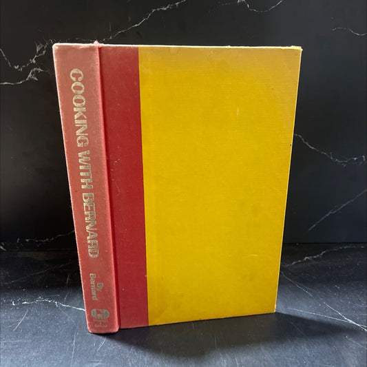 cooking with bernard book, by bernard with patricia linden, 1976 Hardcover image 1