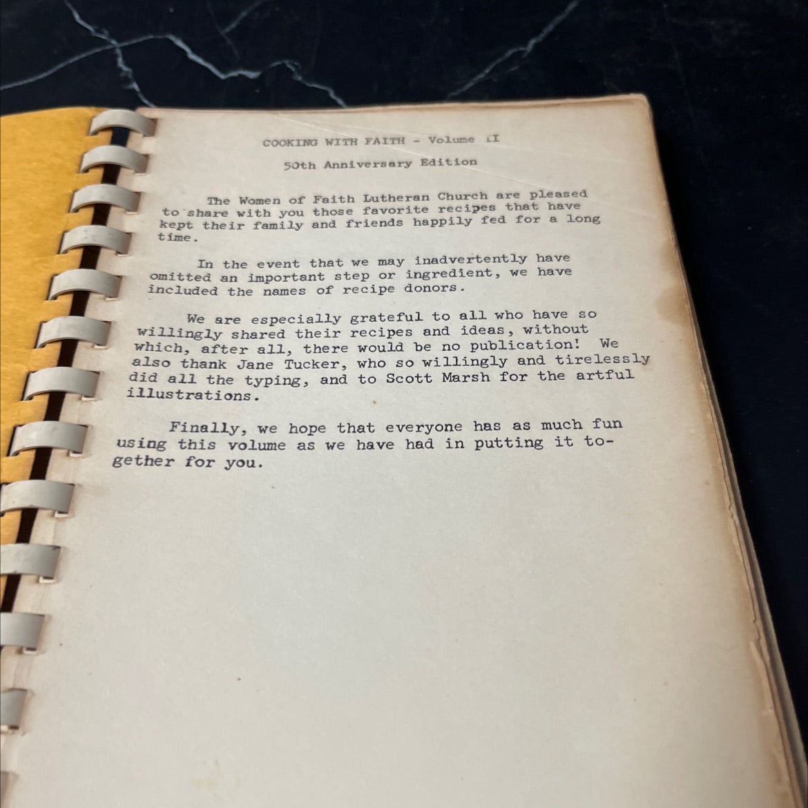 cooking with faith - volume ii 50th anniversary edition book, by Women of Faith Lutheran Church, 2023 Paperback image 3
