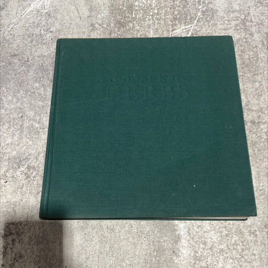 cooking with herbs book, by emelie tolley and chris mead, 1989 Hardcover image 1