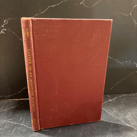 copper as an alloying element in steel and cast iron book, by dr. c. h. lorig, r. r. adams, 1948 Hardcover, Vintage image 1