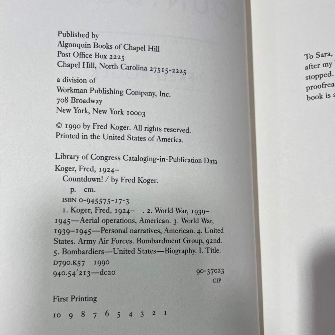 countdown! book, by fred kogar, 1990 Hardcover image 3