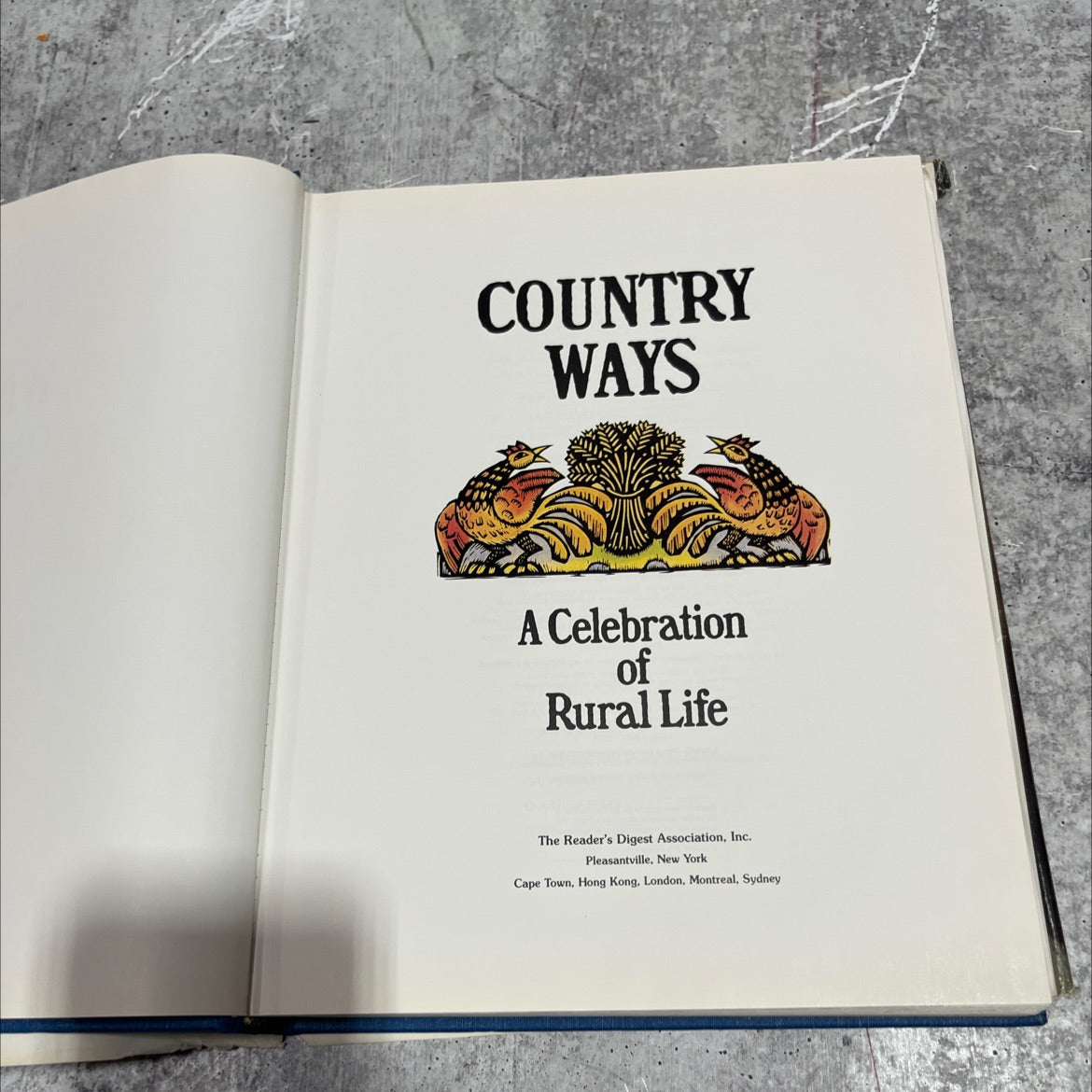 country ways a celebration of rural life book, by Reader's Digest Association, Inc., 1988 Hardcover image 2