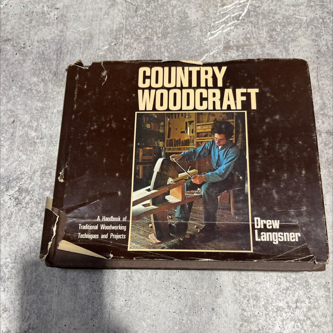 country woodcraft book, by drew langsner, 1978 Hardcover image 1