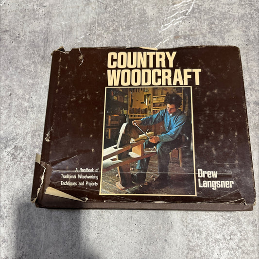 country woodcraft book, by drew langsner, 1978 Hardcover image 1