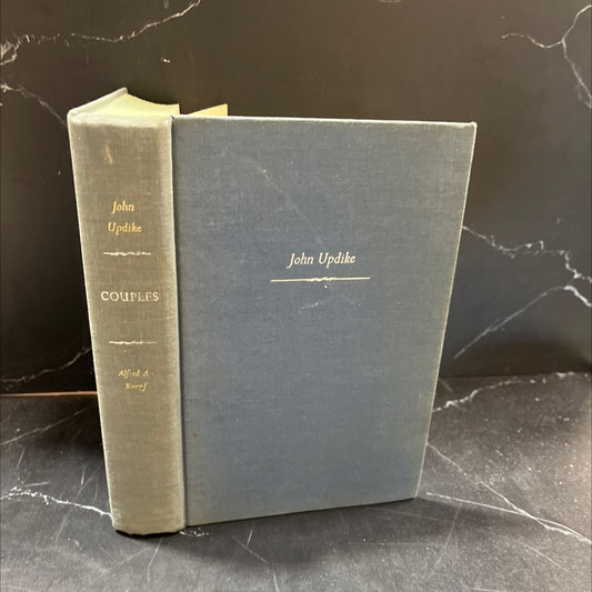 couples book, by John Updike, 1968 Hardcover, Vintage image 1