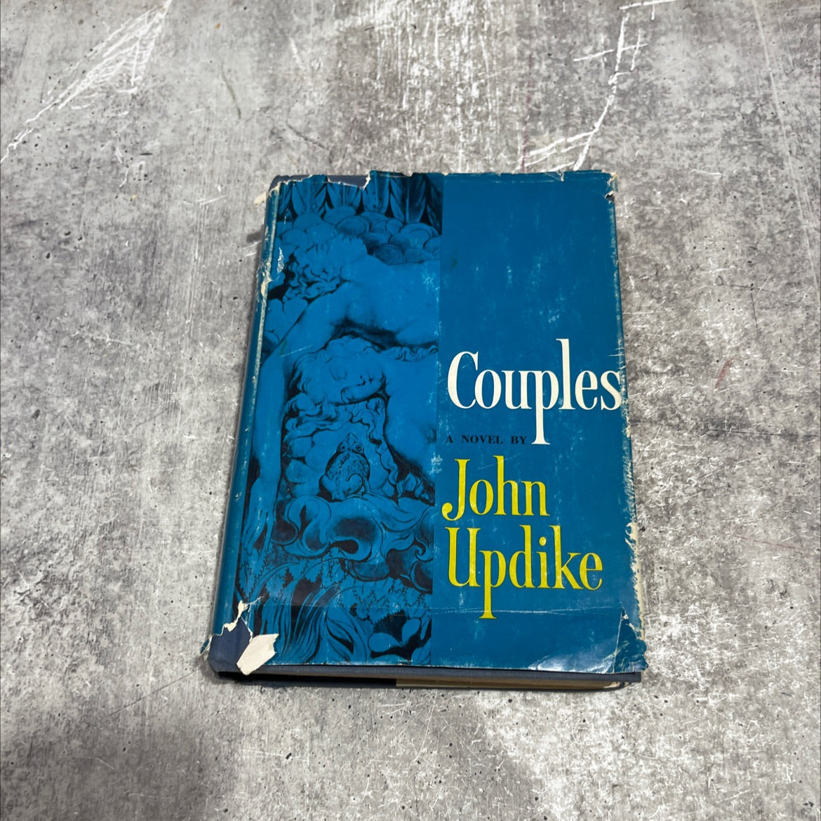 couples book, by john updike, 1968 Hardcover image 1