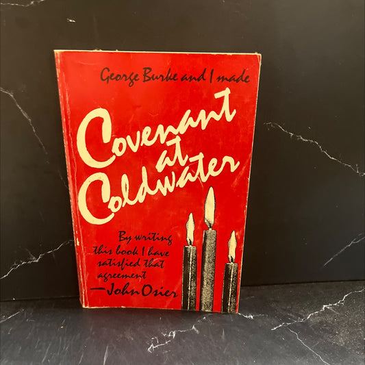 covenant at coldwater book, by John Osier, 1984 Paperback image 1