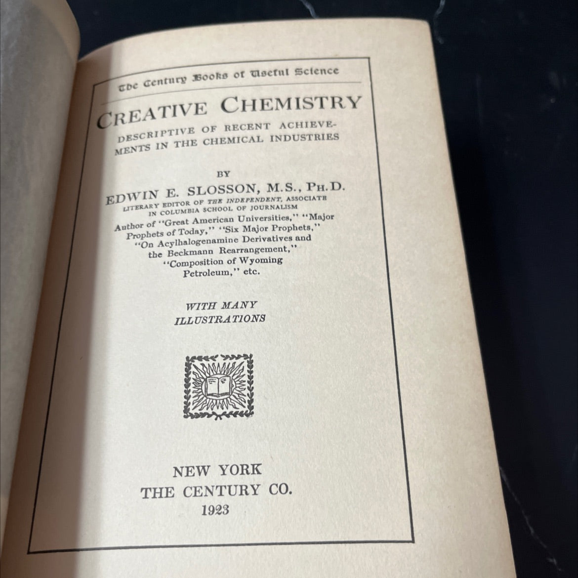 creative chemistry descriptive of recent achievements in the chemical industries book, by edwin e. slosson, 1923 image 2