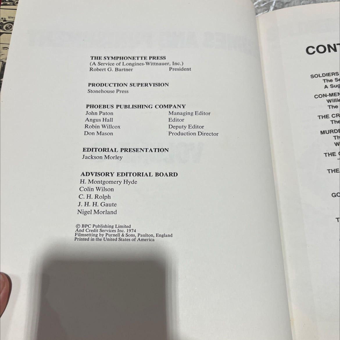 crimes and punishment volume 8 book, by unknown, 1974 Hardcover image 3