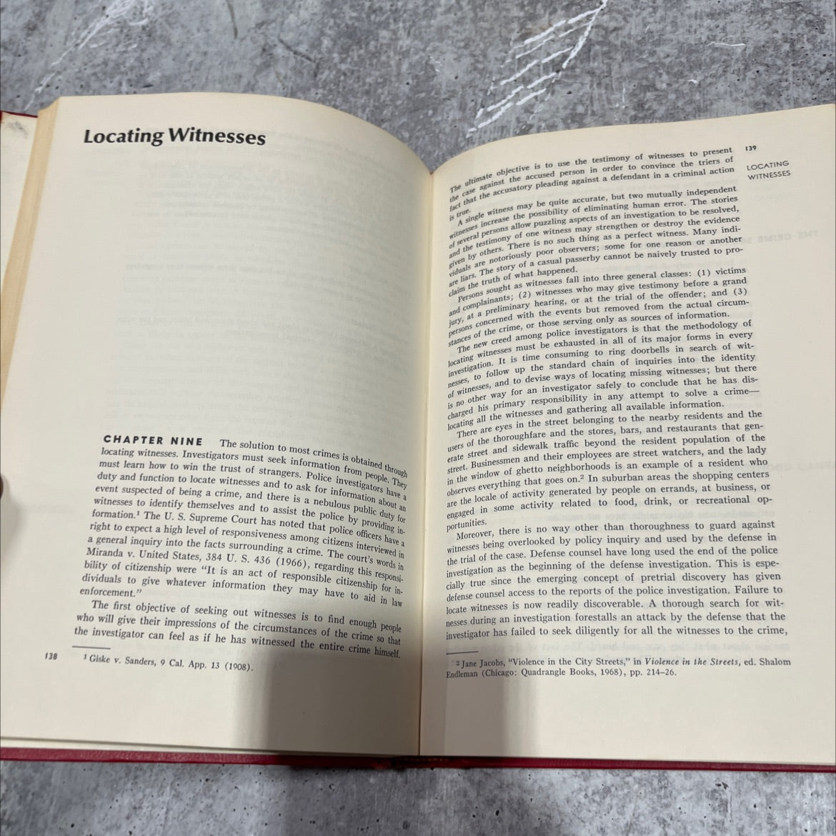 criminal investigation book, by James Stinchcomb, 1970 Hardcover image 4