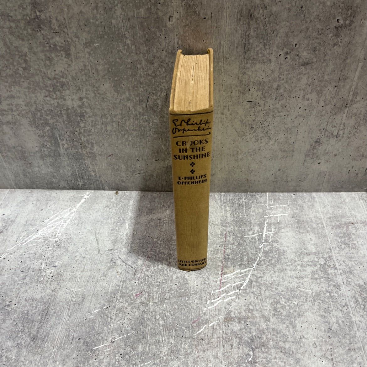 crooks in the sunshine book, by e. phillips oppenheim, 1933 Hardcover image 4