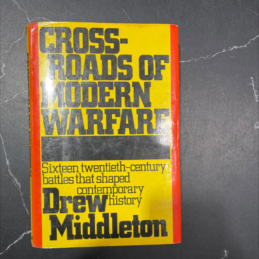crossroads of modern warfare book, by drew middleton, 1983 Hardcover image 1