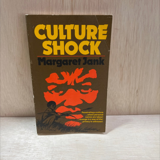 culture shock book, by margaret jank, 1977 Hardcover, Vintage image 1