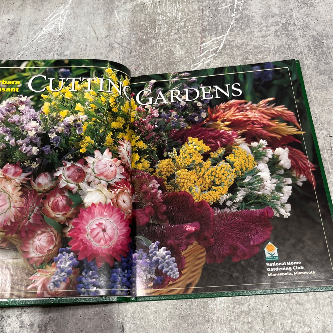 cutting gardens book, by barbara sant, 2004 Hardcover image 2