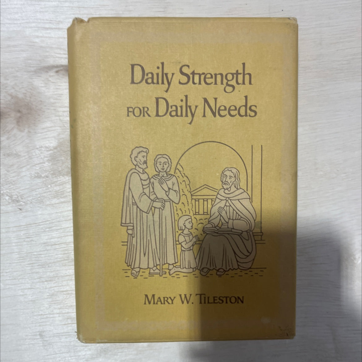 daily strength for daily needs book, by mary wilder tileston, 1981 Hardcover, Vintage image 1